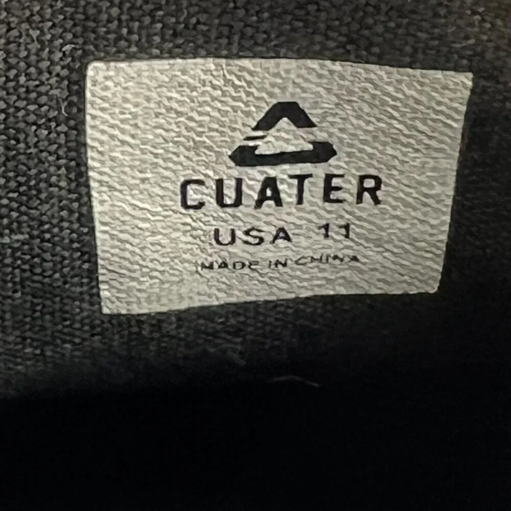Cuater Mens Blue Travis Mathew Kruzers Round Toe Canvas Size 11 Sneakers